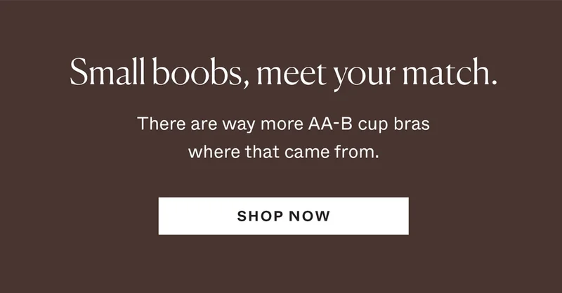 Small boobs, meet your match.
