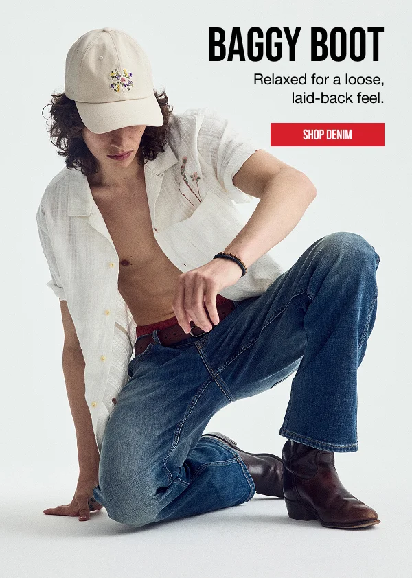 Baggy Boot Shop Denim