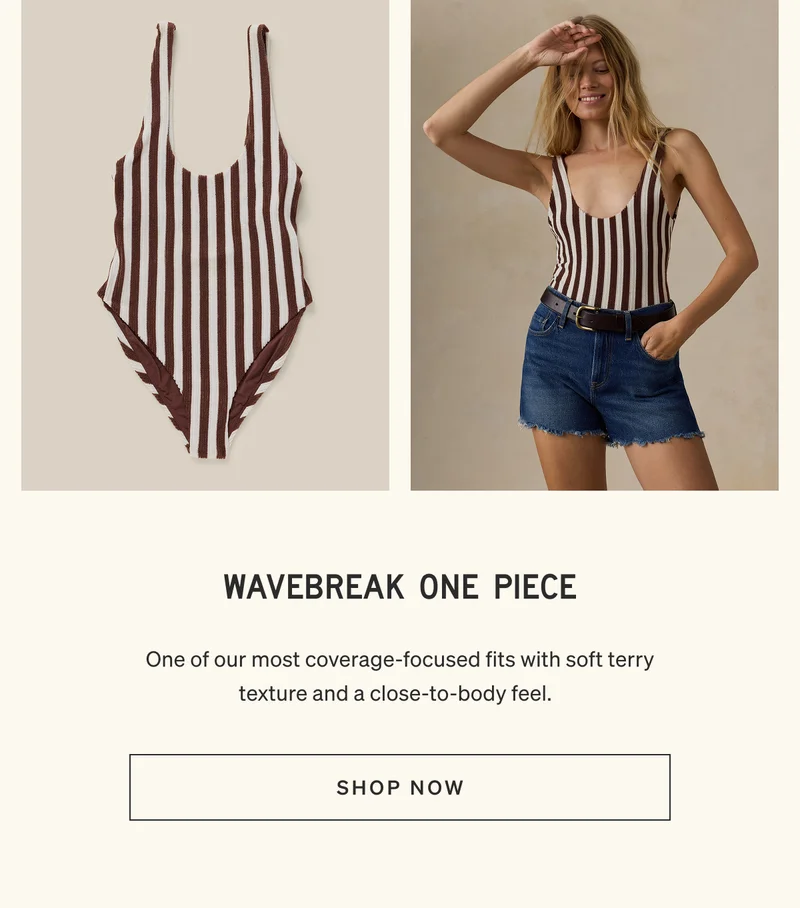 Wavebreak One Piece | Shop Now