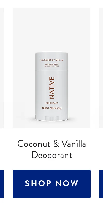 Coconut & Vanilla Deodorant | SHOP NOW