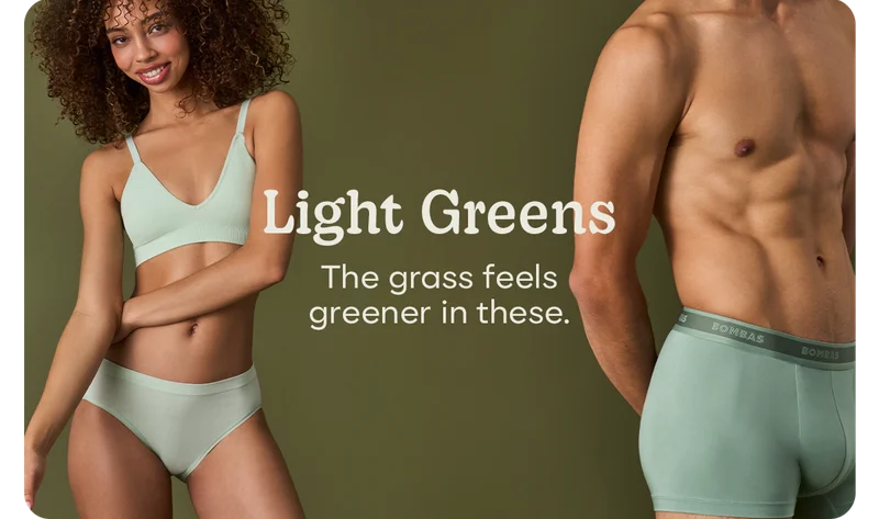 Light Greens | The grass feels greener in these.