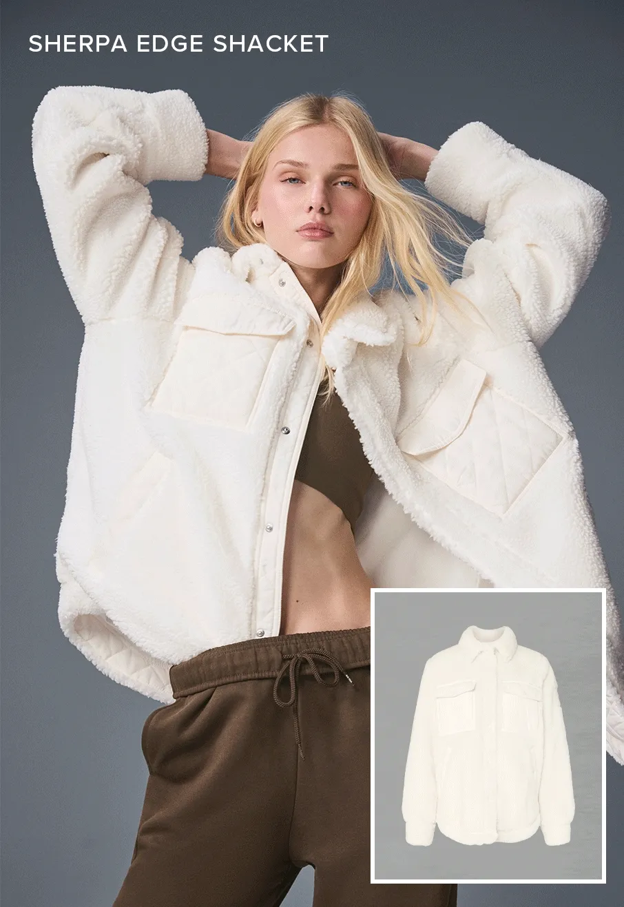 Sherpa Edge Shacket