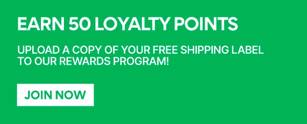 EARN 50 LOYALTY POINTS