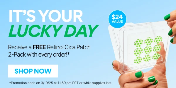 FREE RETINOL CICA PATCH - 2 PACK