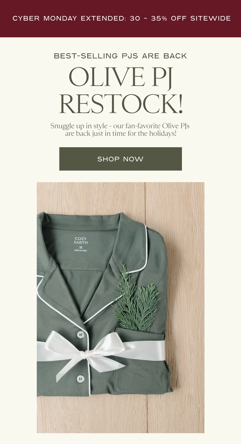 Shop Olive Pajamas