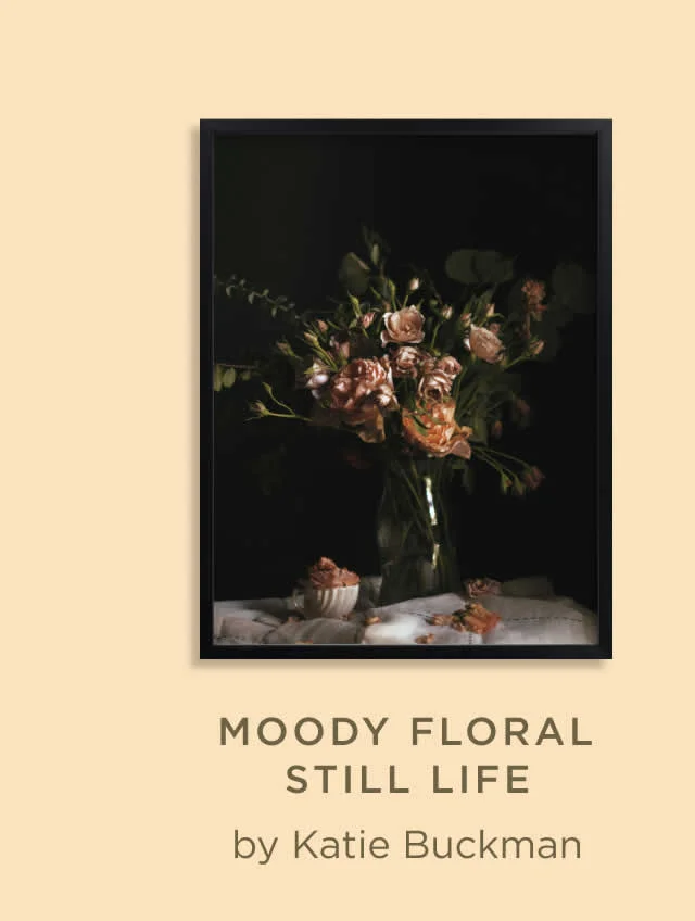 Moody Floral Still Life