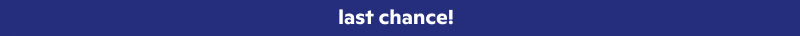 last chance