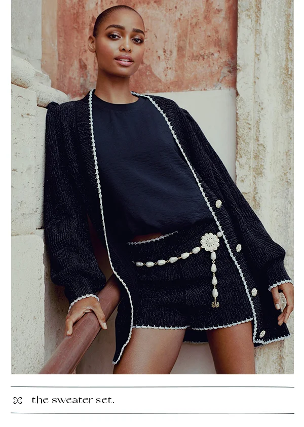 The sweater set