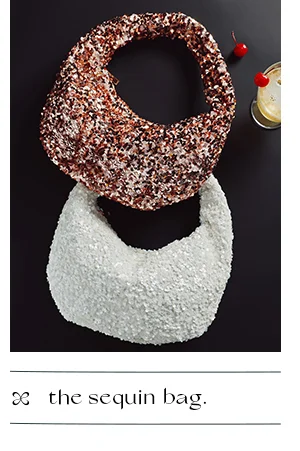 Sequin bag