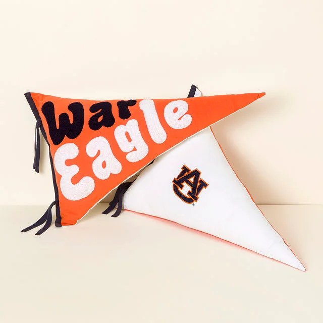 Your College Cheer Pennant Pillow