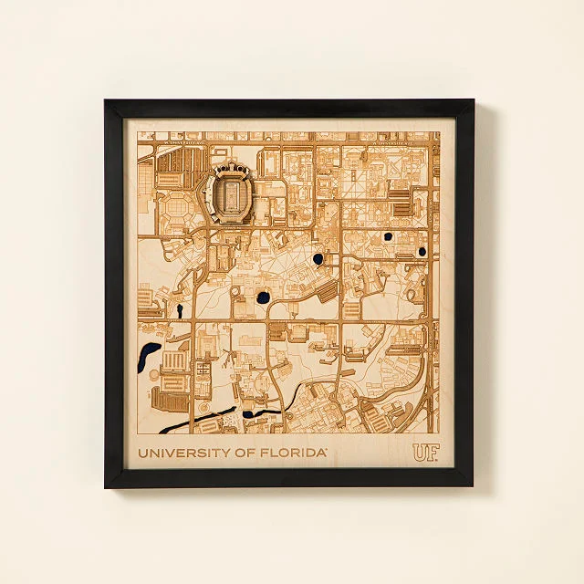 College Town Wall Sculpture