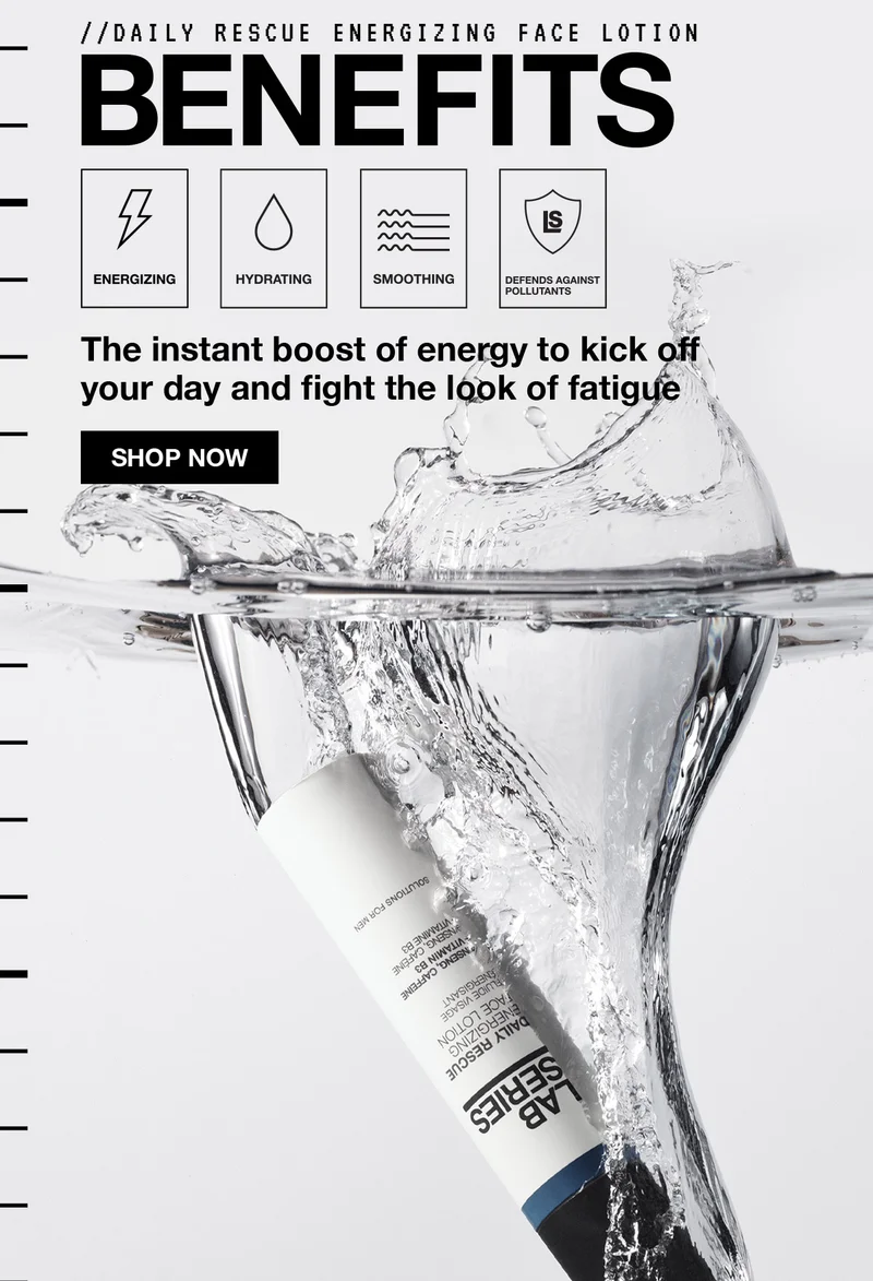 //DAILY RESCUE ENERGIZING LOTION BENEFITS | ENERGIZING | HYDRATING | SMOOTHING | DEFENDS AGAINST POLLUTANTS | The instant boost of energy to kick off your day and fight the look of fatigue | SHOP NOW
