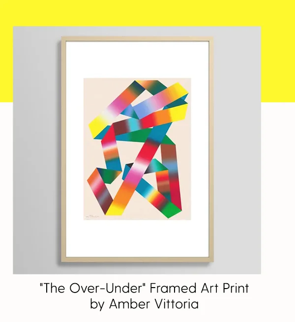 The Over-Under - Framed Art Print by Amber Vittorias