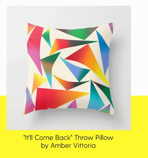 It'll Come Back - Throw Pillow by Amber Vittoria