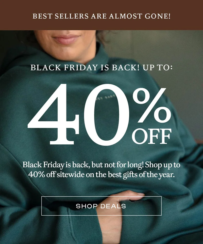 Black Friday Is Back! Up To: 40% OFF - Shop Deals