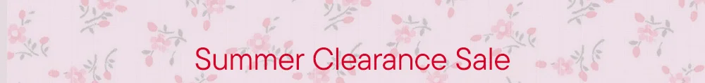 Summer Clearance Sale