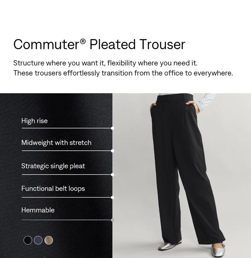 Commuter® Pleated Trouser