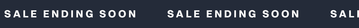 Sale ending soon