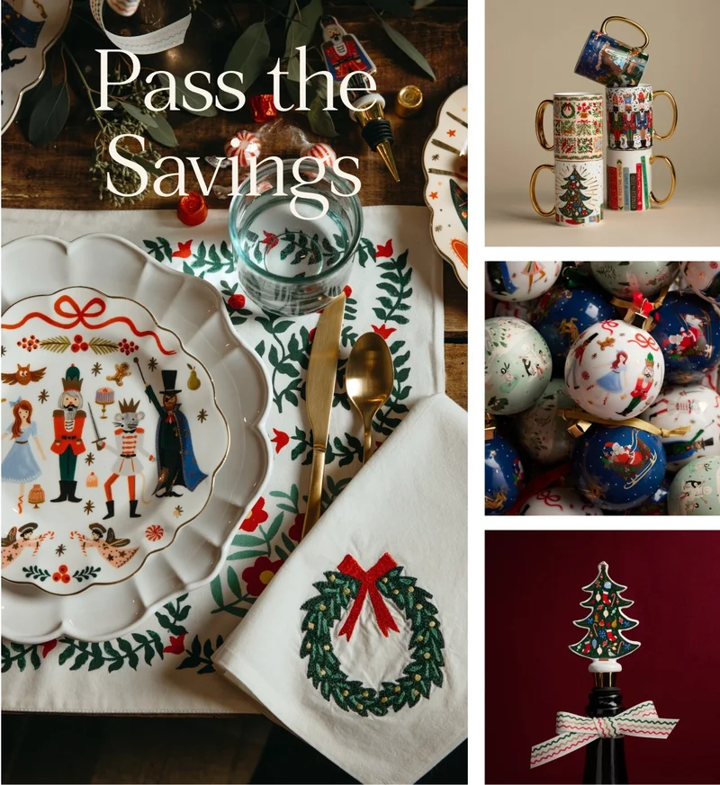 30% Off Your Holiday Table
