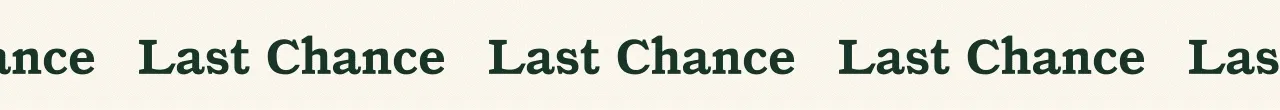 Last Chance