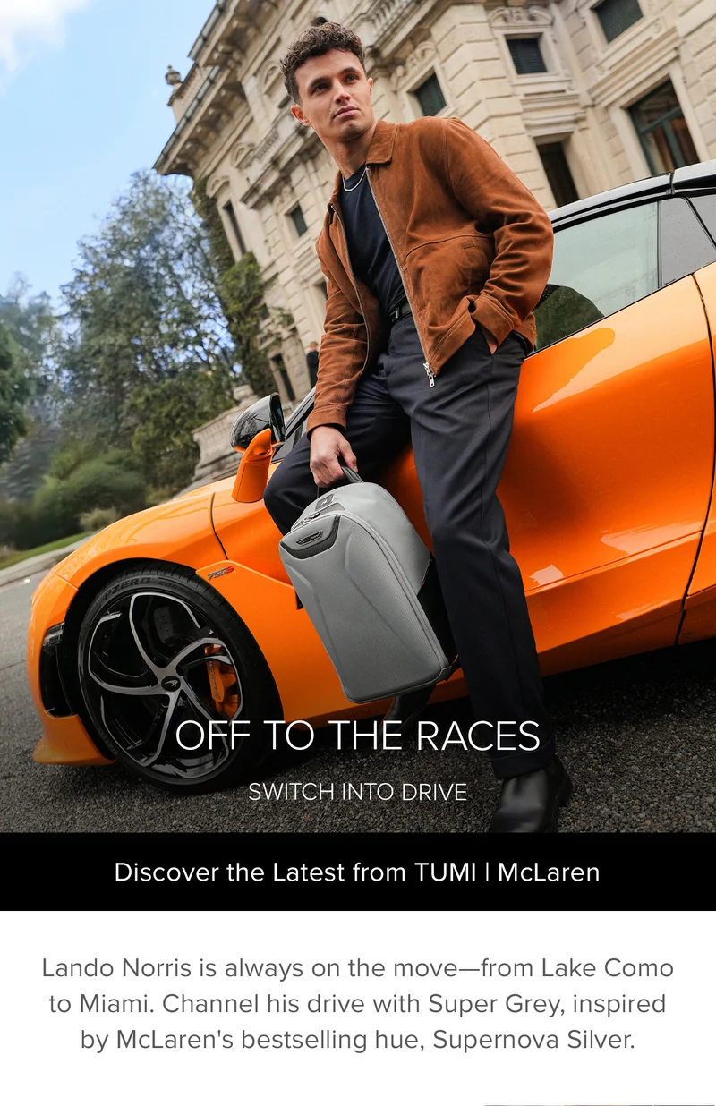 Discover the Latest from TUMI | McLaren