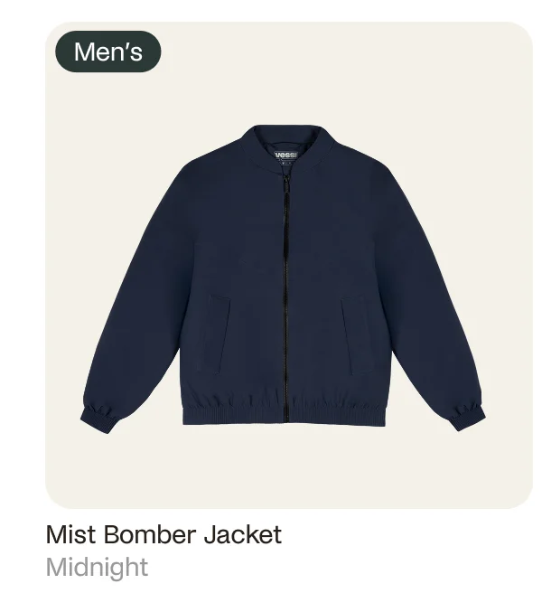Mist Bomber Jacket Midnight