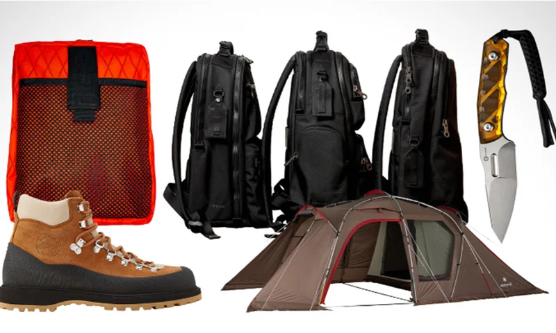 packs, pouches and boots