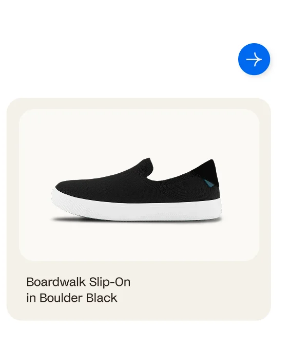 Boardwalk Slip-On in Boulder Black