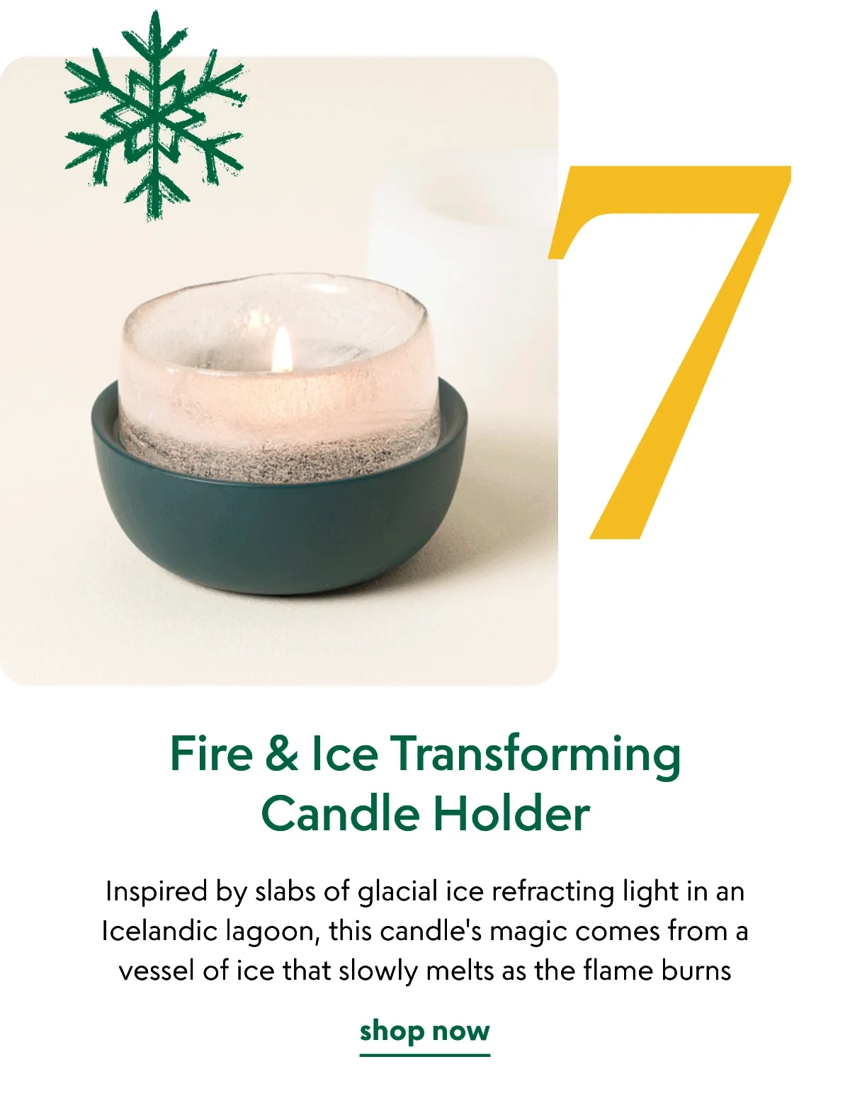Fire & Ice Transforming Candle Holder