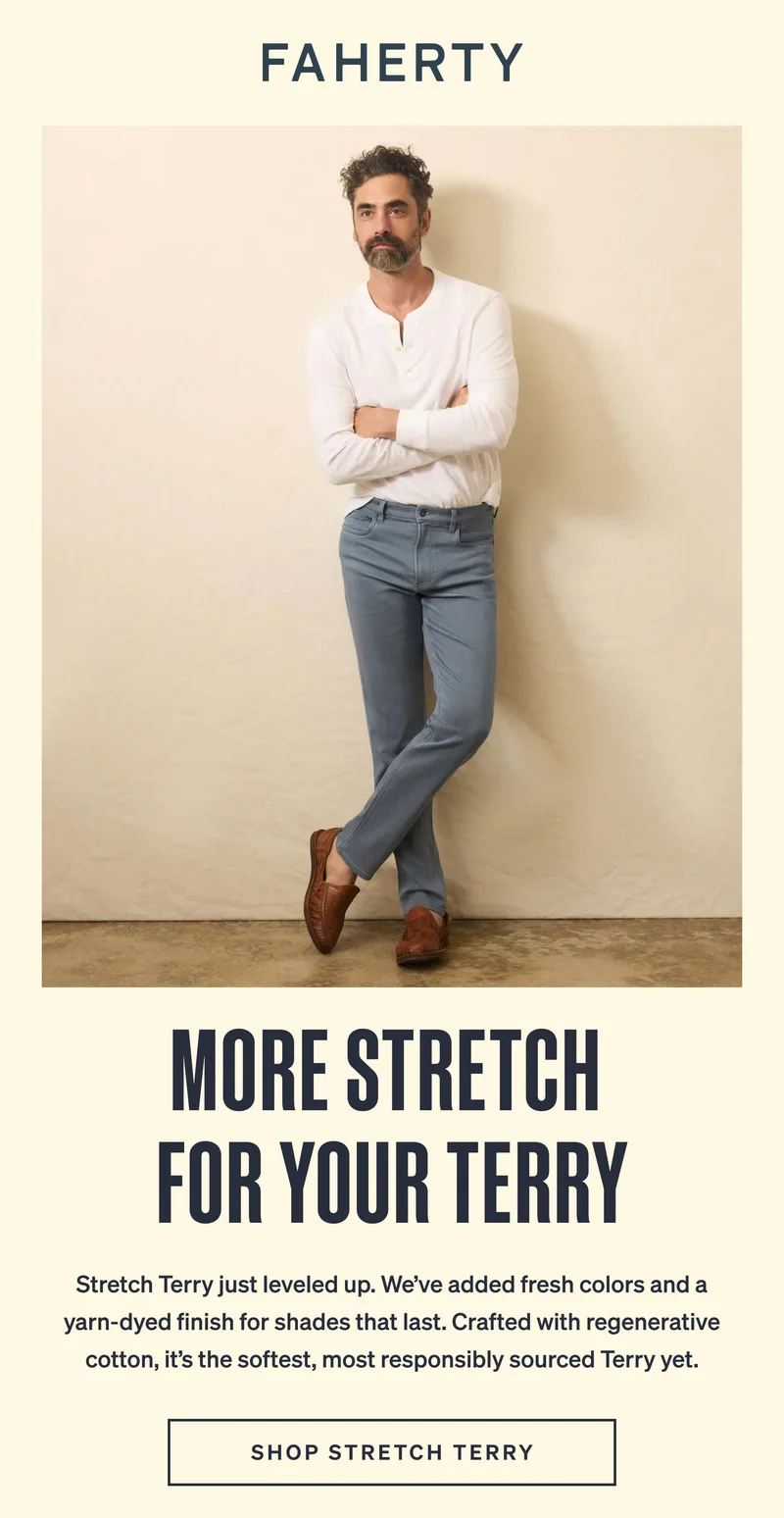 Shop Stretch Terry