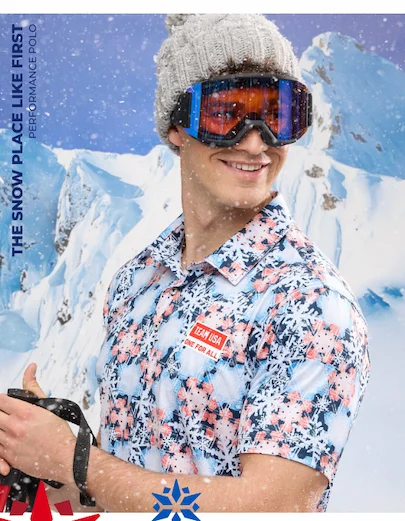 Performance Polo: The Snow Place Like First