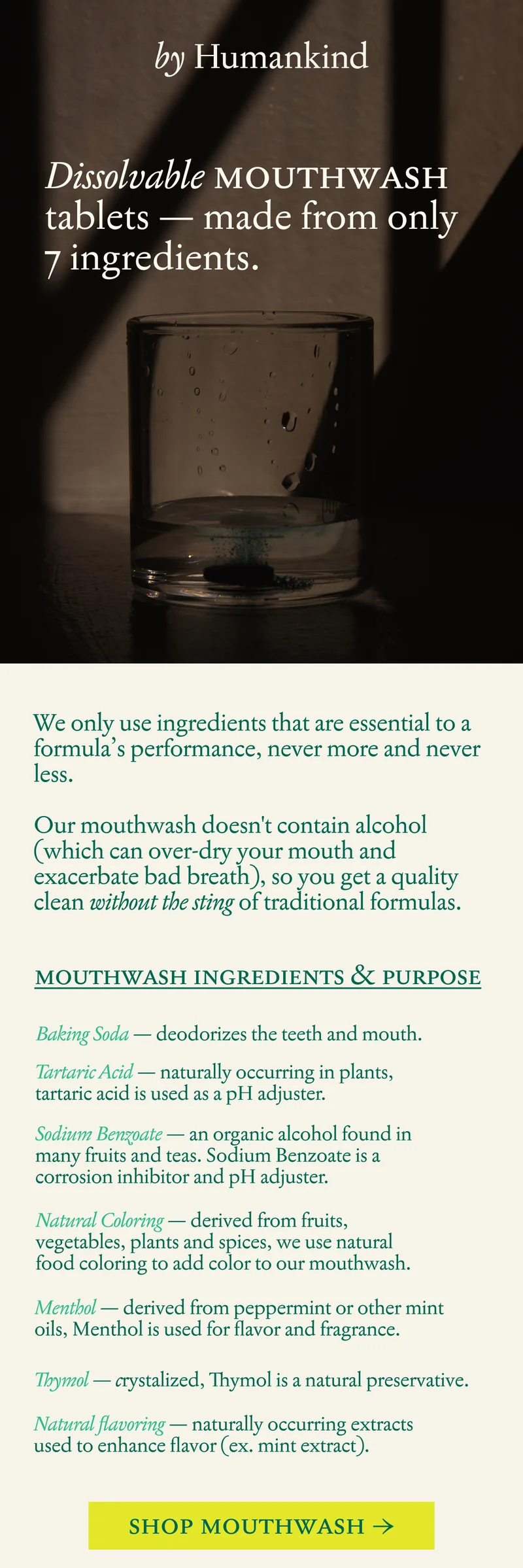 Mouthwash
