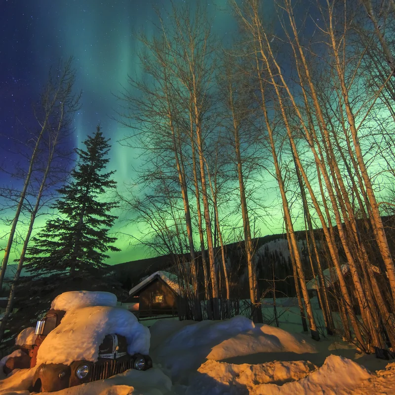 Chena Hot Springs in Alaska