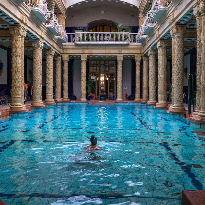 Gellért Thermal Bath in Budapest, Hungary