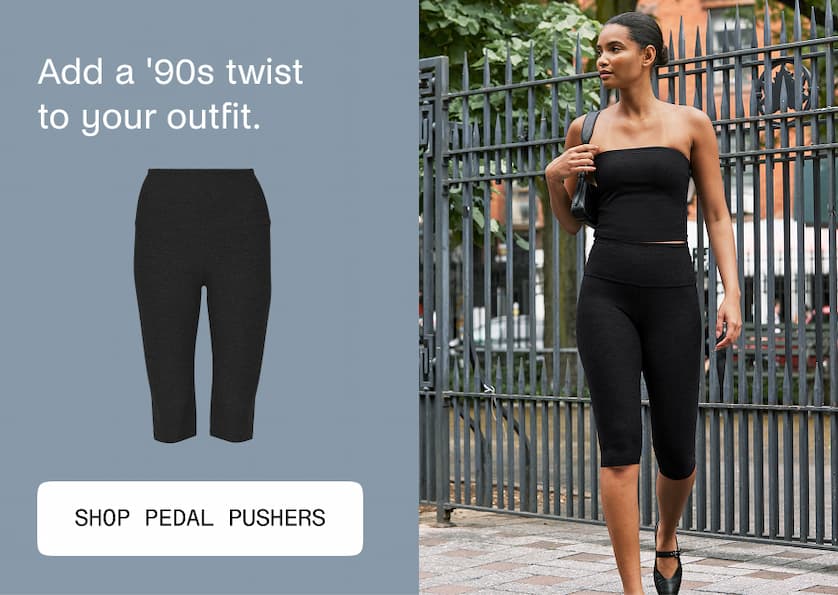 Spacedye Pedal Pusher High Waisted Legging in Darkest Night