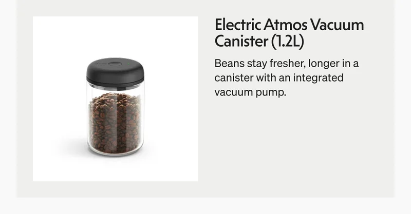 Electric Atmos Vacuum Canister