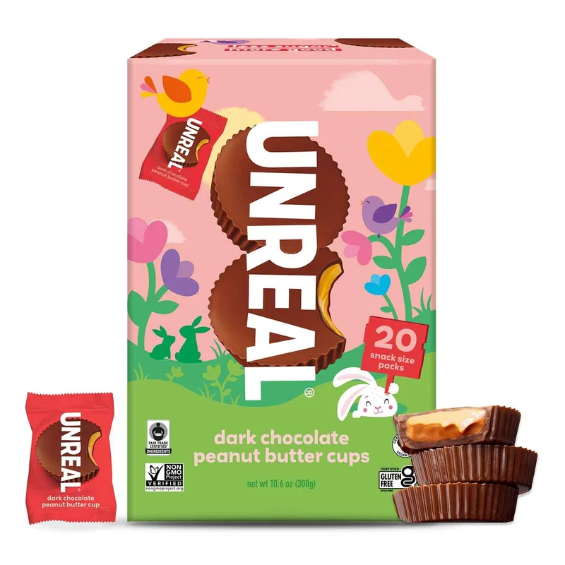 Easter Dark Chocolate Peanut Butter Cups, 10.58 Oz