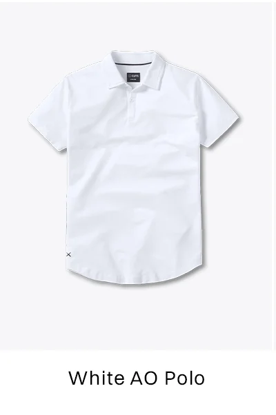 White AO Polo
