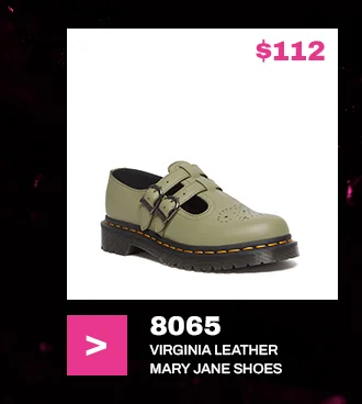8065 VIRGINIA LEATHER MARY JANE SHOES