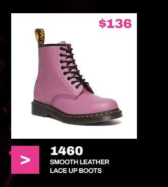 1460 SMOOTH LEATHER LACE UP BOOTS
