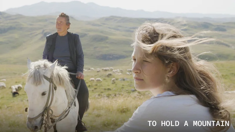 Still from the film, "To Hold a Mountain."