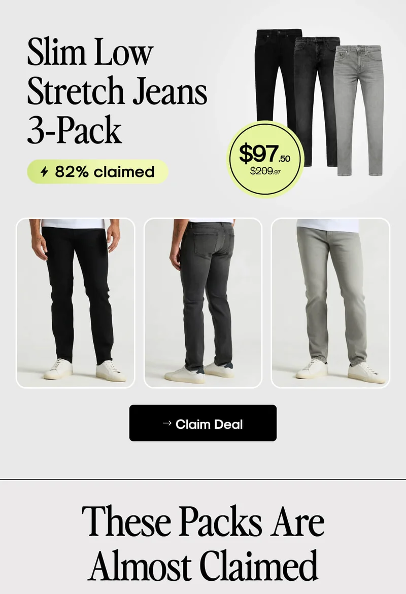 Slim Low Stretch Jeans