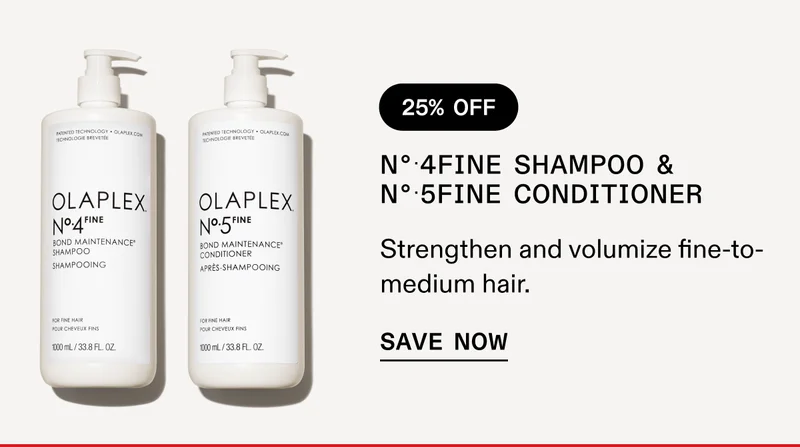 No.4Fine Shampoo & No.5Fine Conditioner | Save Now