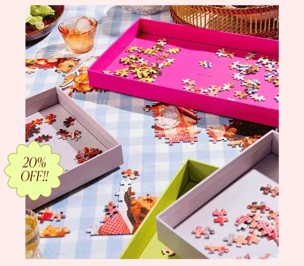 20% Off Puzzle Sorting Trays