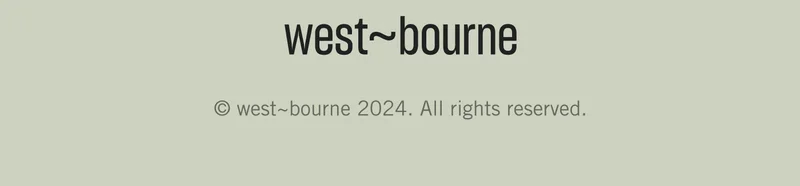 west~bourne 2024. All rights reserved.