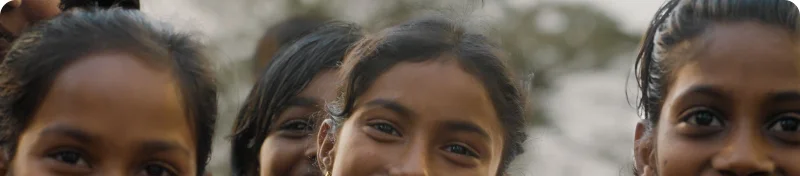 Girls from a middle school in Southern Bangladesh.