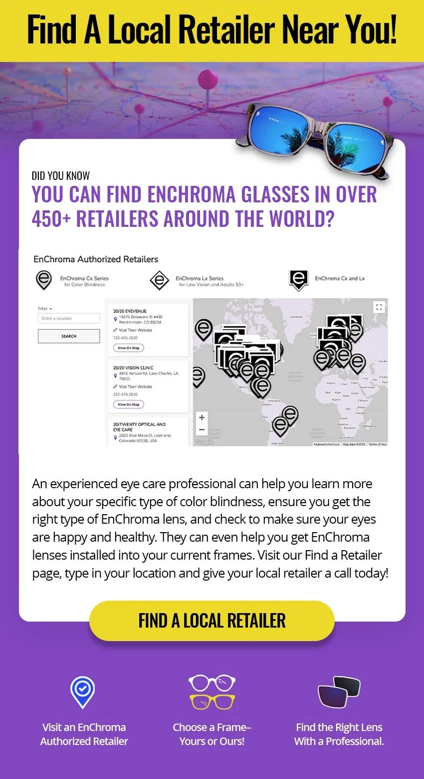 Find a local retailer
