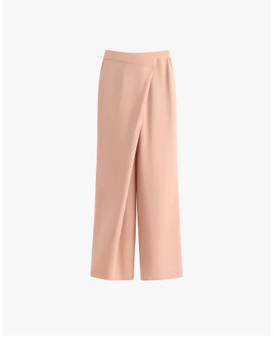 Silk Overlay Pant Petal