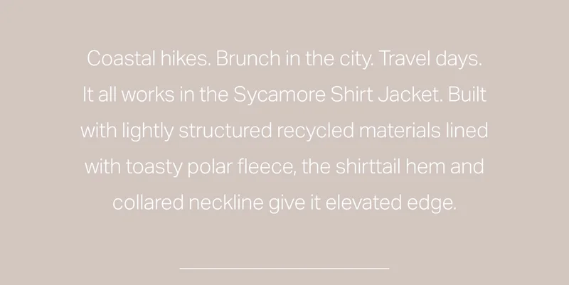 Coastal hikes. Brunch in the city.