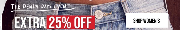 Extra 25% off Shop Women's